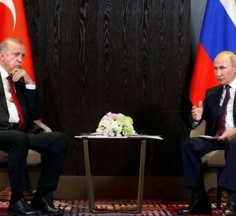 Ərdoğan və Putin telefonla danışdı 