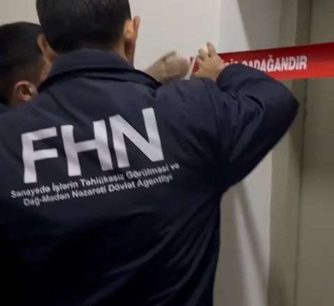 Bakıda yanğın təhlükəsi: anbarın fəaliyyəti dayandırıldı - VİDEO