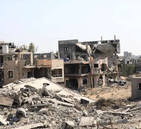 İsrail Qəzza zolağına hava zərbəsi endirdi - VİDEO 