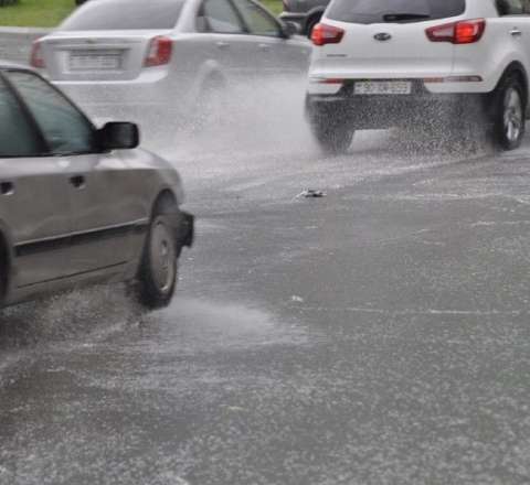 Bu ərazilərə leysan yağıb - Faktiki hava 
