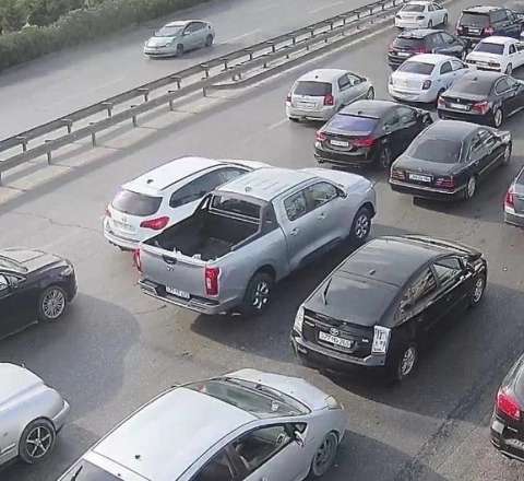 Hazırda bu yollarda tıxac var - SİYAHI 