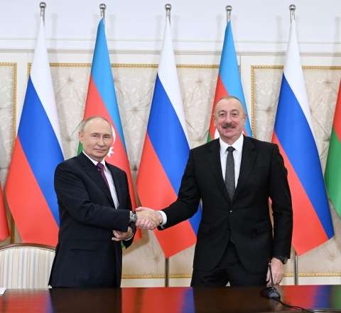 Putin İlham Əliyevə təşəkkür etdi 