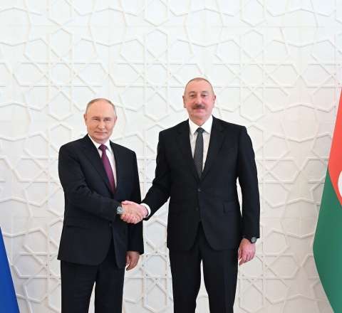 Putin prezident İlham Əliyevlə görüşəcək 