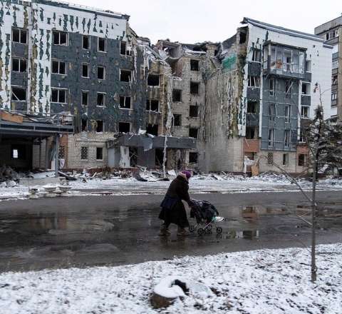 Ukrayna bu şəhər uğrunda qanlı döyüşlər aparır 