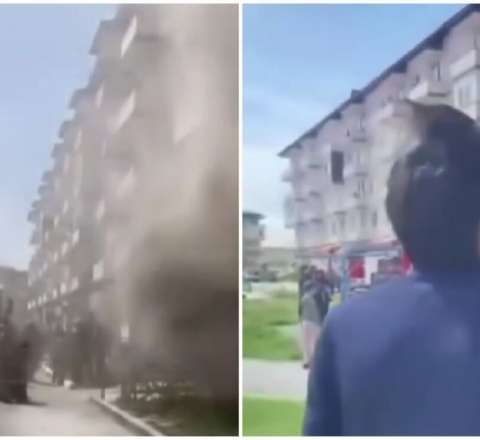 10-cu sinif şagirdi yanan uşaqları belə xilas etdi-VİDEO 