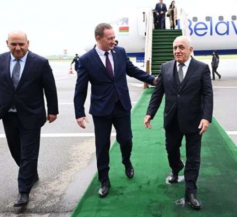 Əli Əsədov belaruslu həmkarını Qarabağa apardı - FOTO