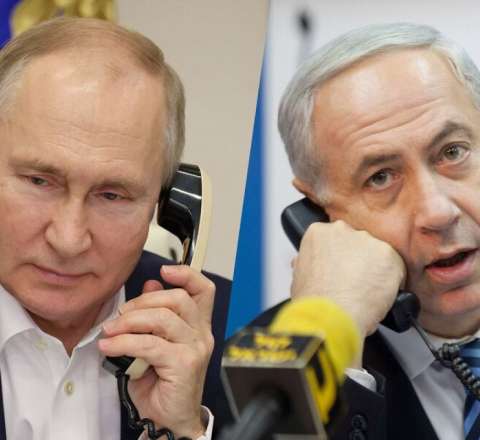Putin Netanyahu ilə danışdı 
