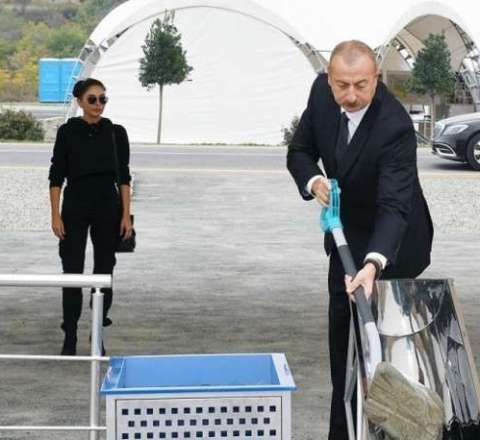 Şuşada dördüncü yaşayış kompleksinin təməli qoyuldu 