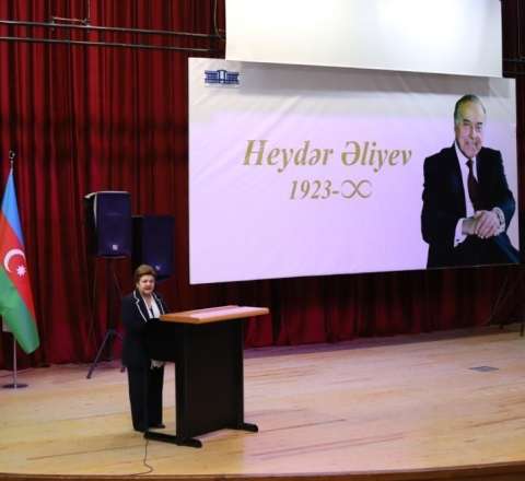 Neftçalada Ulu Öndərin anadan olmasının 102 illiyi qeyd olundu - FOTOLAR 