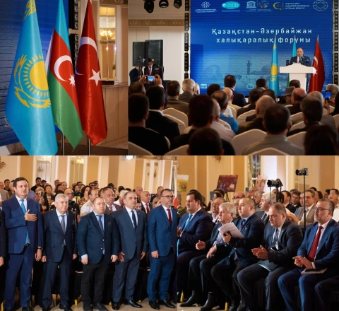 “Qazaxıstan-Azərbaycan Beynəlxalq Forumu  BAŞ TUTDU – FOTO/VİDEO