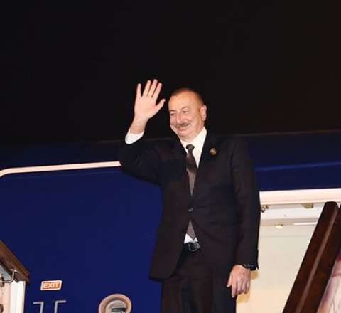 Prezidentin Albaniyaya səfəri başa çatdı 