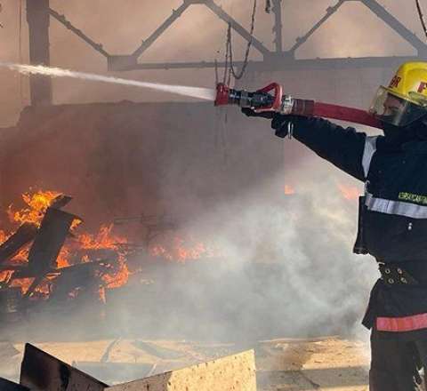 Xırdalanda yanğın: 2 otaqlı ev yandı 