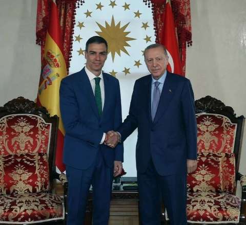 Ərdoğan Sançeslə görüşüb 