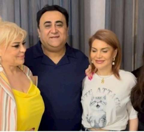 Rəqqasə Fatimənin bağ evindən görüntülər - Video 