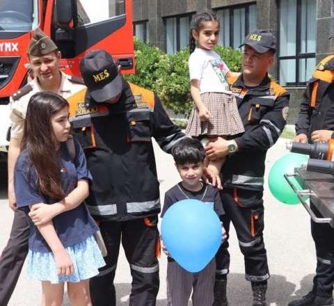 FHN şəhid övladları üçün "açıq qapı günü" tədbirləri keçirdi - Foto 
