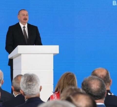 İlham Əliyev açılışda iştirak edir 