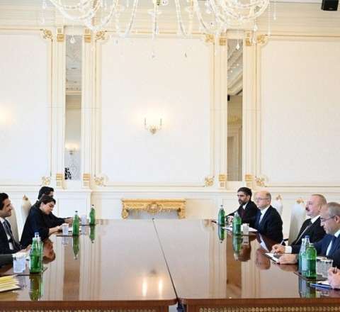 İlham Əliyev pakistanlı naziri qəbul etdi - FOTO