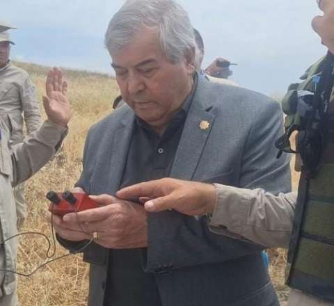 Sabir Rüstəmxanlı partlayış düyməsini basdı - FOTO