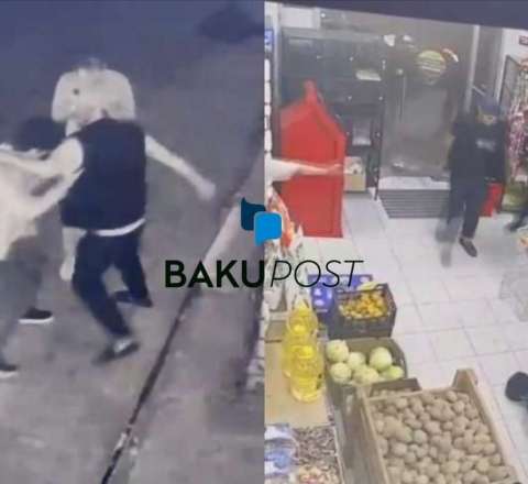 20 yaşlı Xəyalın qətlinin anbaan görüntüləri - VİDEO 
