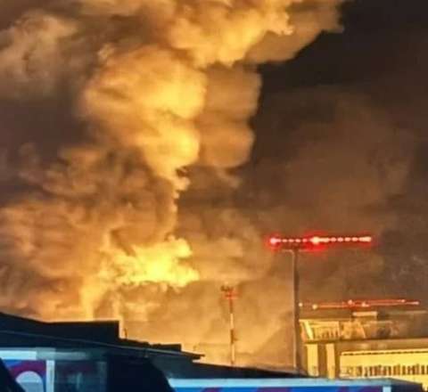 Rusiyada hava limanı belə vuruldu: İtkilər açıqlandı - FOTO+VİDEO 
