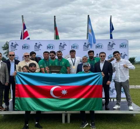 Millimiz çövkən üzrə Avropa çempionu oldu - VİDEO 