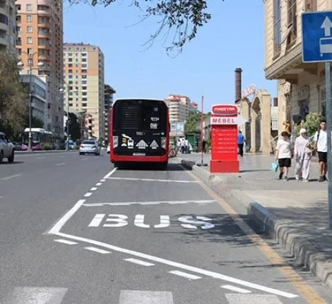 Bakıda avtobus zolaqları ilə bağlı vacib AÇIQLAMA - VİDEO