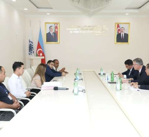 "Azəriqaz"ın baş direktoru Kürdəmirdə vətəndaş qəbulu keçirdi - FOTO 
