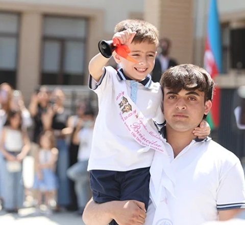 Şuşada 34 il sonra ilk “Son zəng" - FOTO