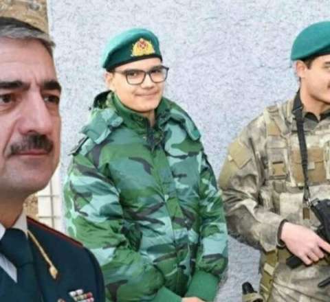 Elçin Quliyev oğluna polkovnik rütbəsi verib? 
