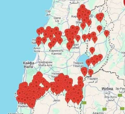 İranın hücumu başladı: İsraildə hər yer vurulur - Foto 