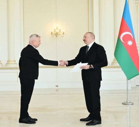 Prezident Polşanın yeni səfirini qəbul etdi - Fotolar 