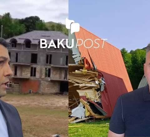 İcra başçısı-qadın sahibkar qalmaqalı: mülk dağıdanların milyonluq mülkləri - Video 