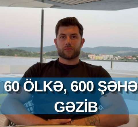 Bank faizi ilə dünyanı gəzir - Evini satıb, ailəsini tərk edib... - VİDEO 