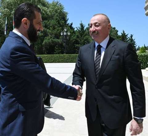 İlham Əliyev Suriya Prezidentini qəbul etdi  