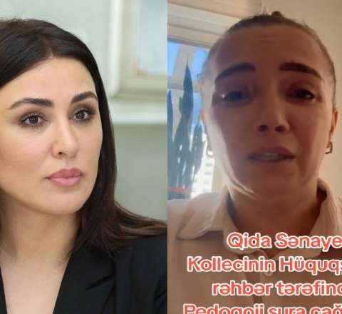 “Məni şərləyib işdən çıxarmaq istəyirlər” –  Kollecdə təzyiq iddiası -VİDEO
