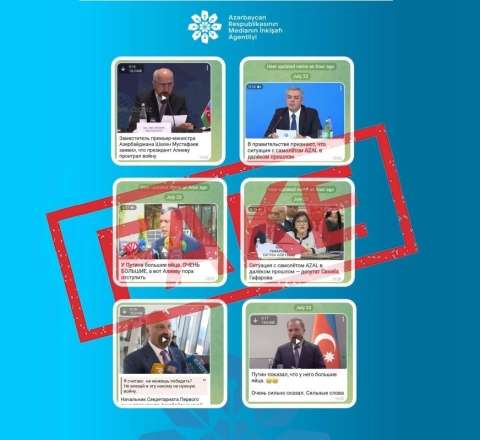 Bir sıra dövlət xadimləri adından saxta açıqlamalar yayıldı 