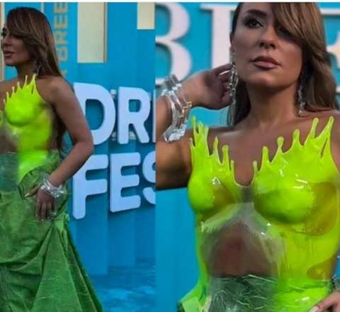 Xalq artistinin festivaldakı paltarı müzakirələrə səbəb oldu — VİDEO 
