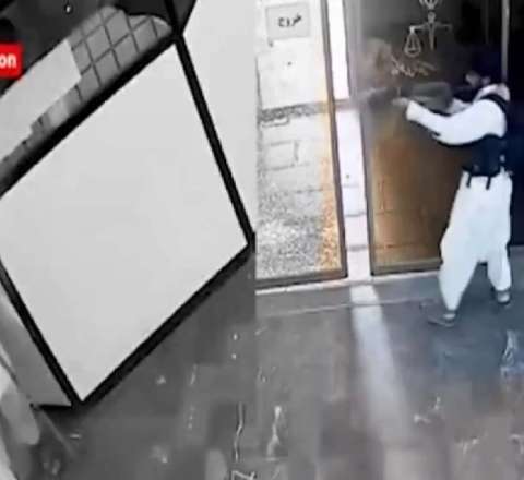 İranda məhkəmə binasına silahlı hücumun anbaan GÖRÜNTÜLƏRİ