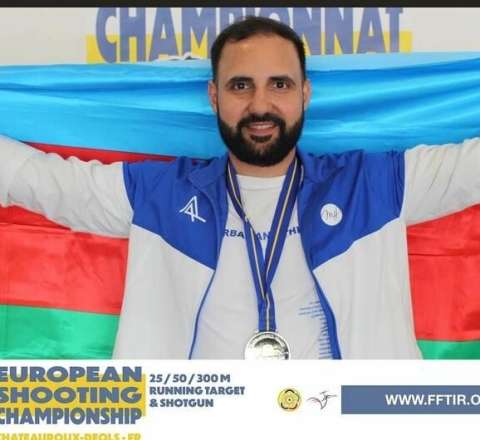 Atıcımız çempionatda gümüş medal qazandı 