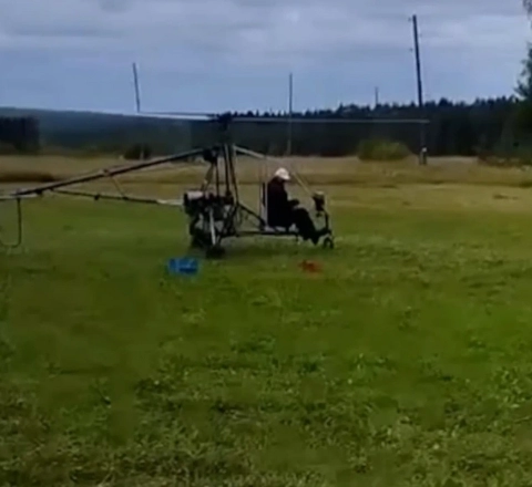 Yeni helikopterinin sınağı zamanı həlak oldu -  Dəhşətli GÖRÜNTÜLƏR