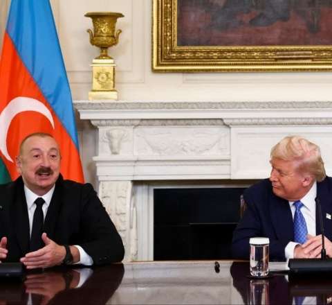 Maraqlı anlar: Tramp Əliyevdən kömək istədi - VİDEO 