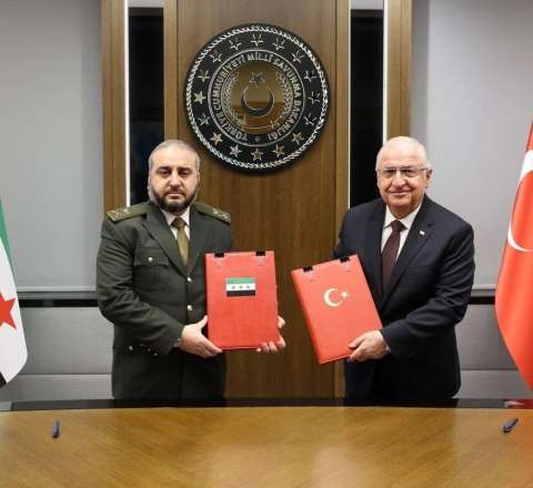 Suriya və Türkiyə saziş imzaladı: hərbi əməkdaşlıq... 
