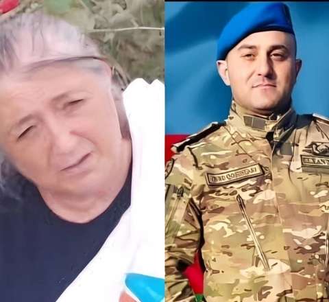 Şəhid mayorun anası vəfat etdi 