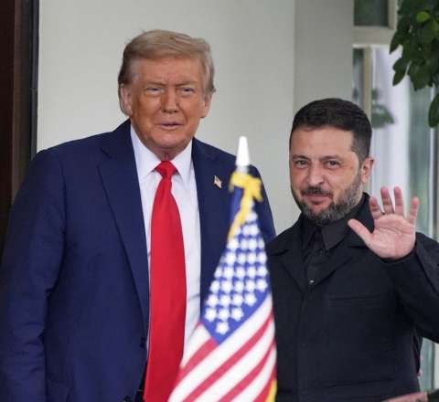 Ağ Evdə Donald Tramp və Volodimir Zelenski arasında görüş başladı 
