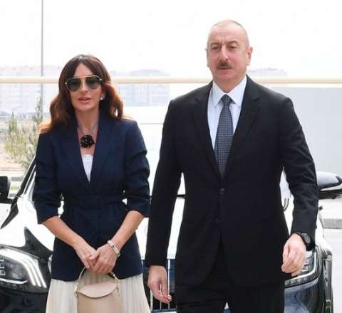 Prezident İlham Əliyev və birinci xanım Mehriban Əliyeva Gəncə şəhərində olublar 