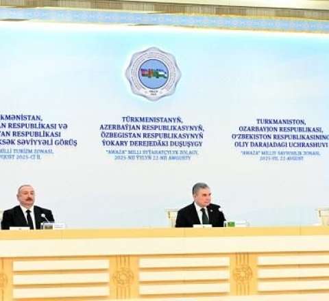 Üç türk ölkəsi liderlərinin iştirakı ilə sənədlər imzalandı 