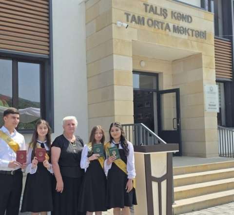 Daha bir kəndin bütün məzunları tələbə oldu 