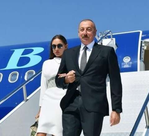 İlham Əliyev və xanımı Çində səfərdədir 