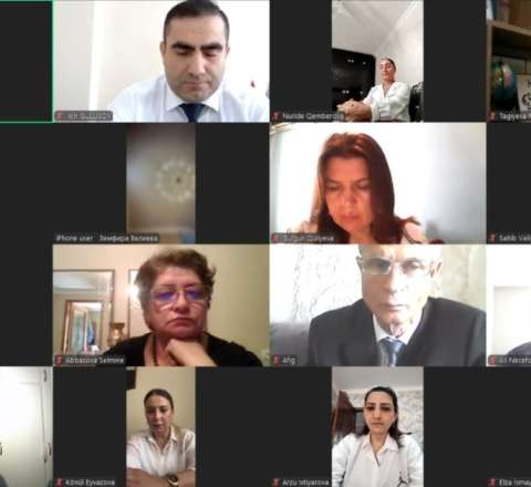 Stokholmda Qarabağ Zəfərinin 5 illiyinə həsr olunan videokonfrans keçirilib - FOTO