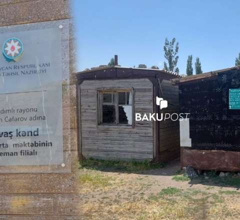 Yardımlının Qaqarinin xahişi ilə bərpa olunan kəndi - Baraklarda məktəb və təhsildən yayınan gələcəyimiz - VİDEO 